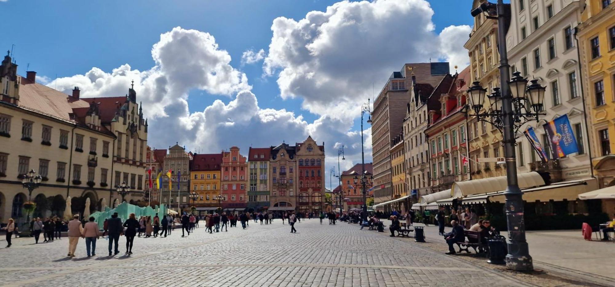 100 Steps From Rynek Leilighet Wrocław Eksteriør bilde